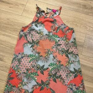 Caroline Hill Island Pink Dress Medium